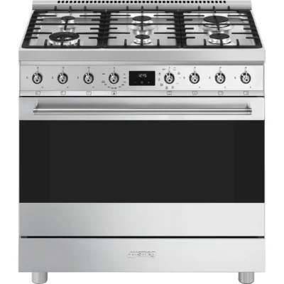 Варочный центр 90x60 cm Классика (Classica) Серия SMEG C9GMX2