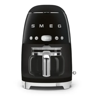 Drip Coffee Machine Черный Стиль 50-х г.г. Aesthetic SMEG DCF02BLEU