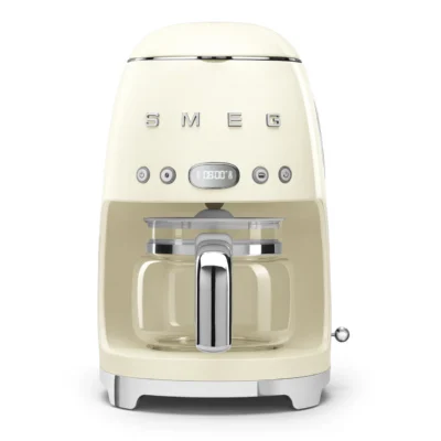 Drip Coffee Machine Кремовый Стиль 50-х г.г. Aesthetic SMEG DCF02CREU