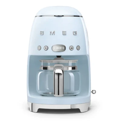Drip Coffee Machine Пастельный голубой Стиль 50-х г.г. Aesthetic SMEG DCF02PBEU