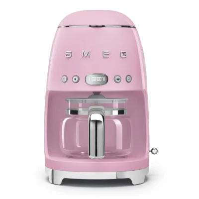 Drip Coffee Machine Розовый Стиль 50-х г.г. Aesthetic SMEG DCF02PKEU