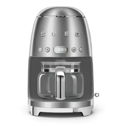 Drip Coffee Machine Нержавеющая сталь Стиль 50-х г.г. Aesthetic SMEG DCF02SSEU