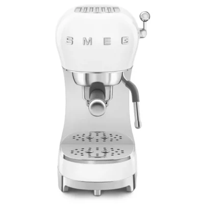 Рожковая эспрессо кофемашина Стиль 50-х г.г. SMEG ECF02WHEU