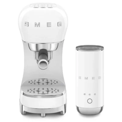 Рожковая эспрессо кофемашина Стиль 50-х г.г. SMEG ECF12WHEU