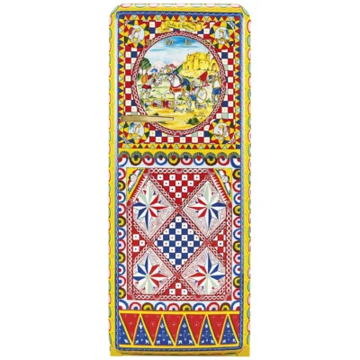 Холодильник с ручной росписью Smeg & Dolce&Gabbana SMEG FAB28R-DG_BV02YW