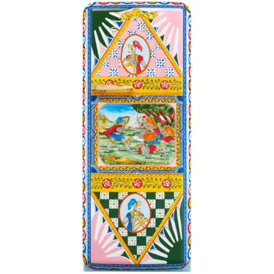 Холодильник с ручной росписью Smeg & Dolce&Gabbana SMEG FAB28R-DG_BV04PG