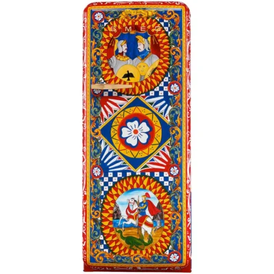 Холодильник с ручной росписью Smeg & Dolce&Gabbana SMEG FAB28R-DG_BV05YW