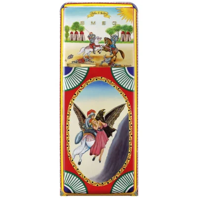 Холодильник с ручной росписью Smeg & Dolce&Gabbana SMEG FAB28R-DG_CP03YW
