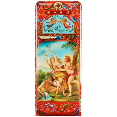 Холодильник с ручной росписью Smeg & Dolce&Gabbana SMEG FAB28R-DG_CR02RD