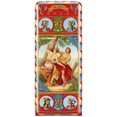 Холодильник с ручной росписью Smeg & Dolce&Gabbana SMEG FAB28R-DG_CR03RD