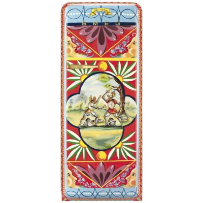 Холодильник с ручной росписью Smeg & Dolce&Gabbana SMEG FAB28R-DG_DG01PB