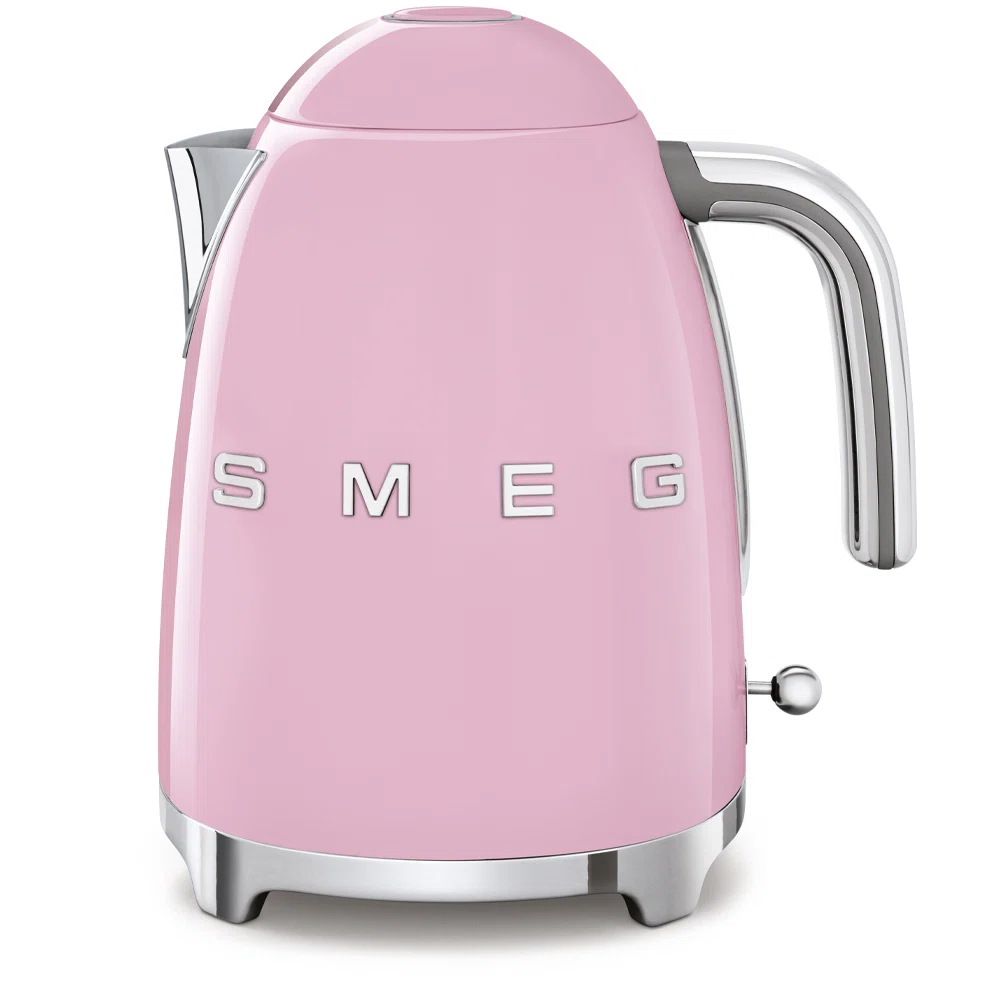 Электрический чайник Розовый Стиль 50-х г.г. SMEG KLF03PKEU