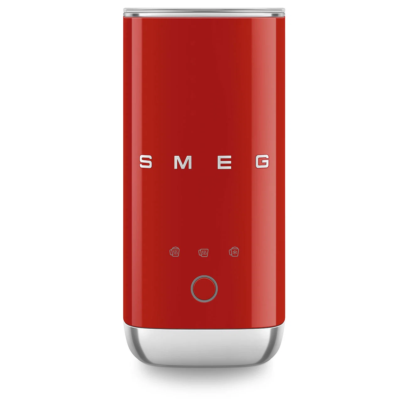 Вспениватель молока Красный Стиль 50-х г.г. Эстетика SMEG MFF02RDEU