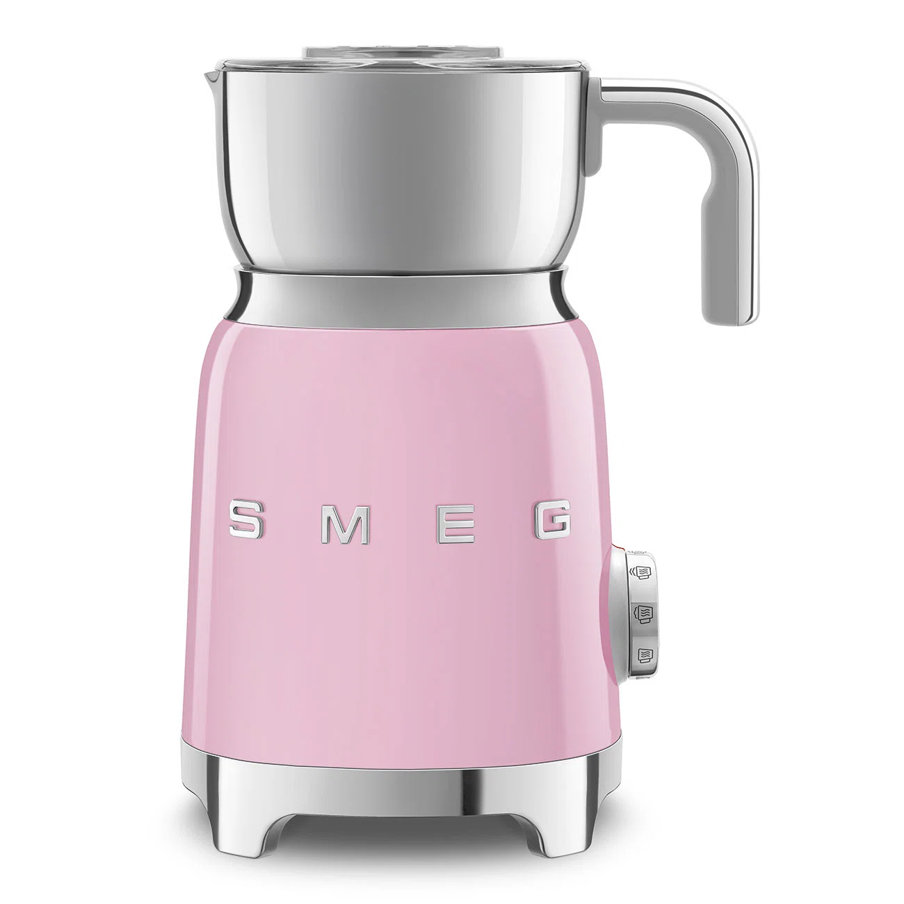 Вспениватель молока Розовый Стиль 50-х г.г. Эстетика SMEG MFF11PKEU