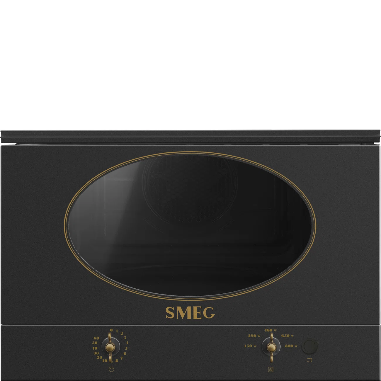 Встраиваемая Микроволновая печь Колониальный стиль (Coloniale) Серия SMEG MP822NAO