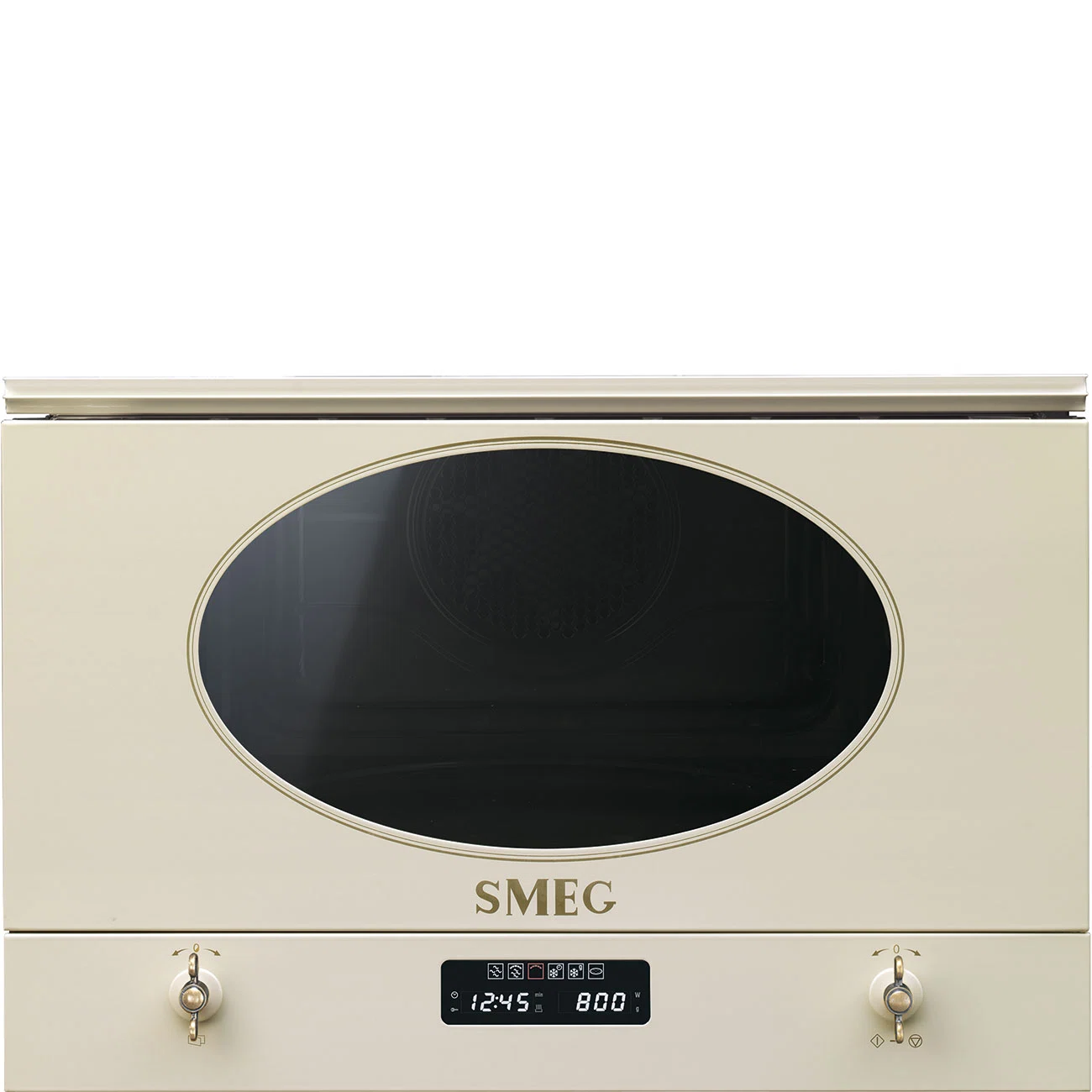 Встраиваемая Микроволновая печь Колониальный стиль (Coloniale) Серия SMEG MP822PO