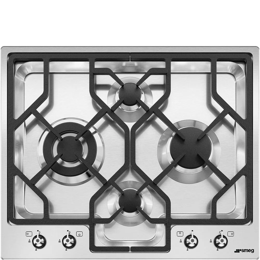 Газ Варочная поверхность 60 cm Классика (Classica) Эстетика SMEG PGF64-4