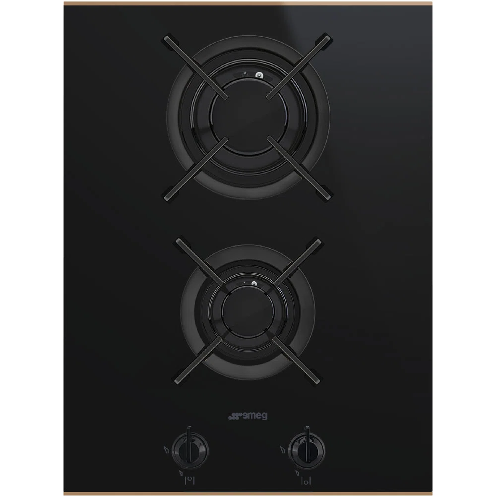 Газ Варочная поверхность 38 cm "Сладостный новый стиль" (Dolce Stil Novo) Эстетика SMEG PV632CNR