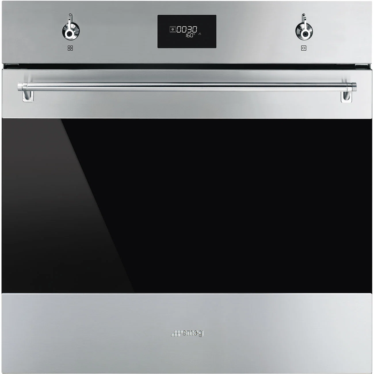 Нагрев сзади с конвекцией Духовой шкаф 60 см Классика (Classica) Серия SMEG SF6301TVX
