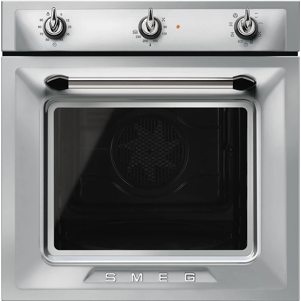 Нагрев сзади с конвекцией Духовой шкаф 60 см Виктория (Victoria) Серия SMEG SF6905X1