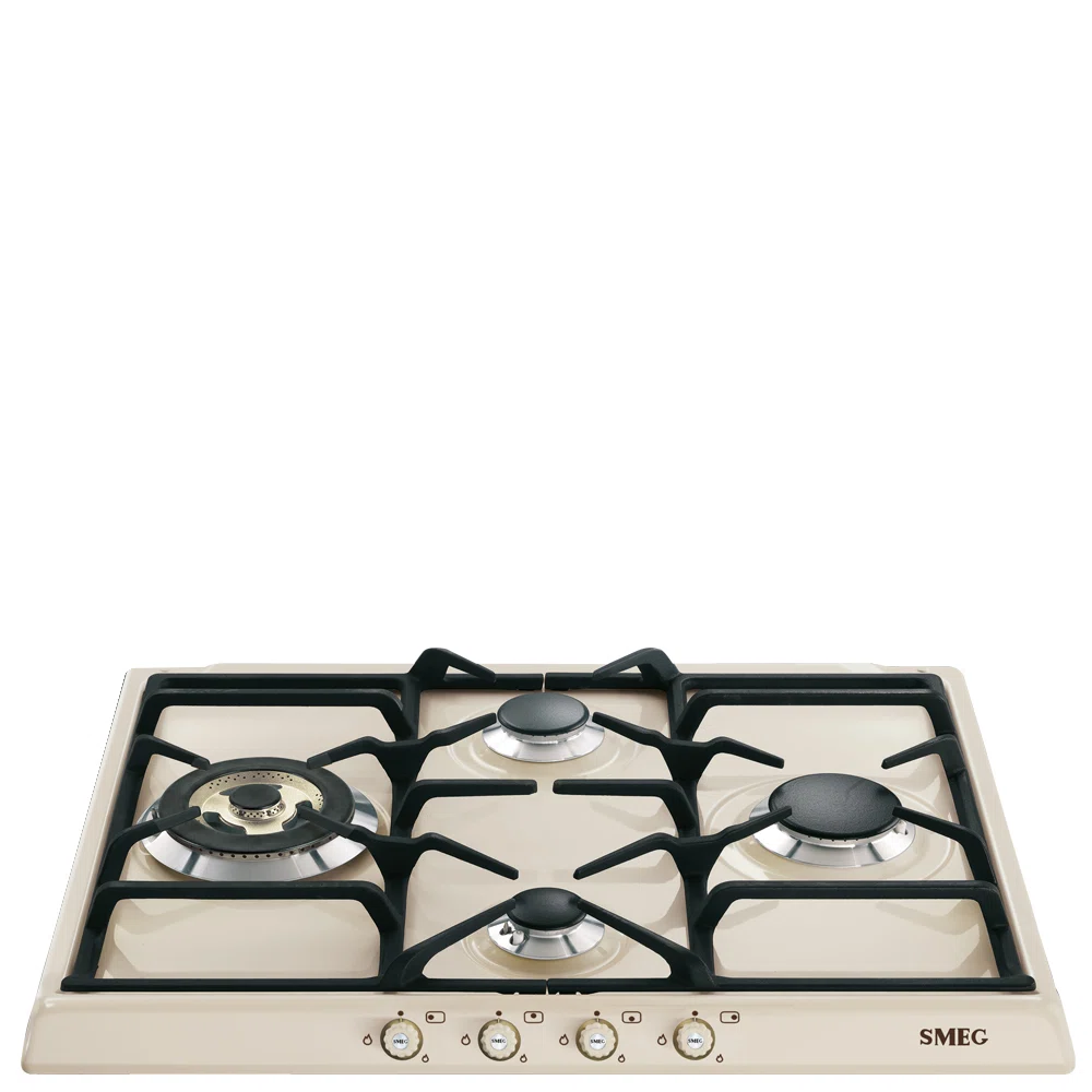Газ Варочная поверхность 60 cm Кортина (Cortina) Эстетика SMEG SR764PO