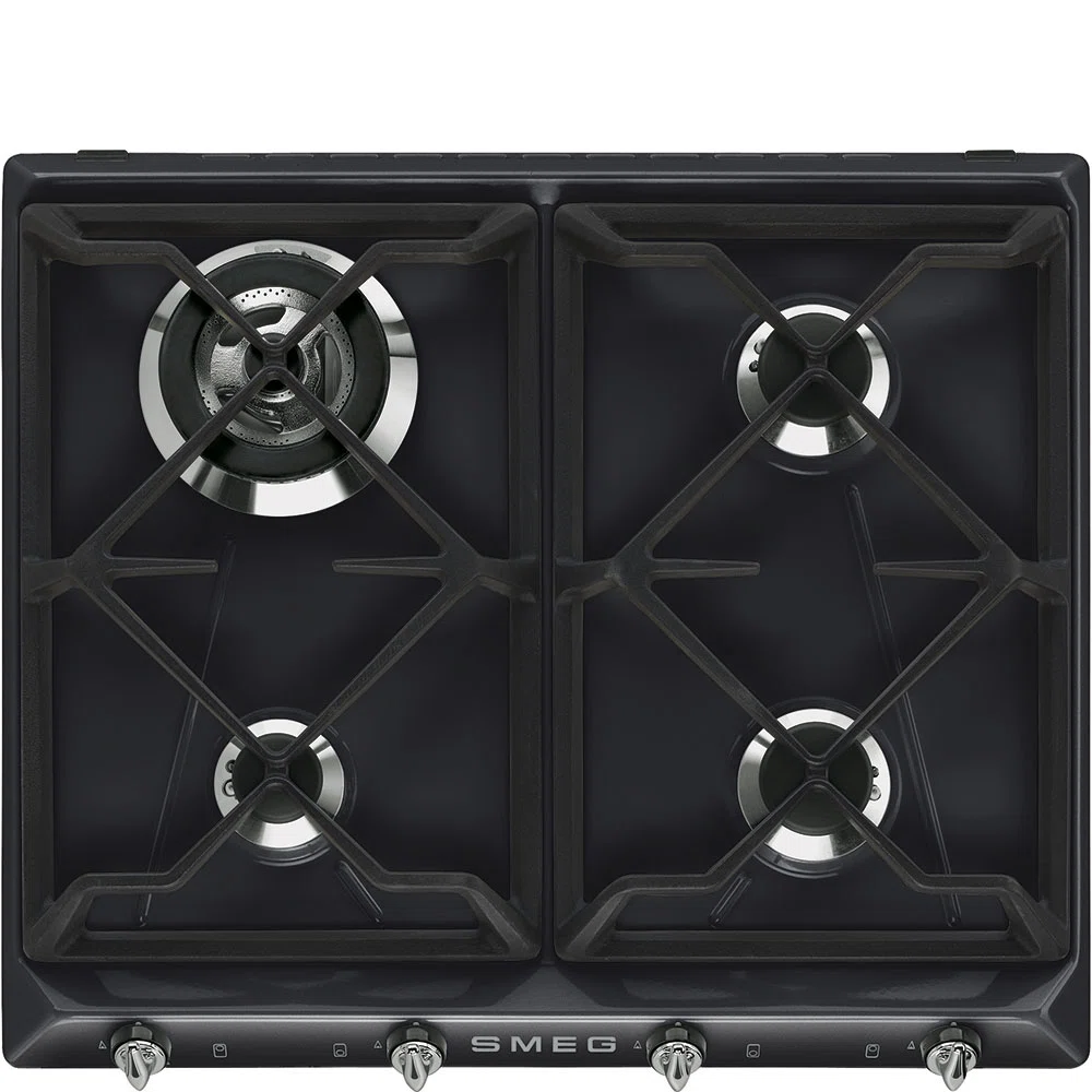Газ Варочная поверхность 60 cm Виктория (Victoria) Эстетика SMEG SR964NGH