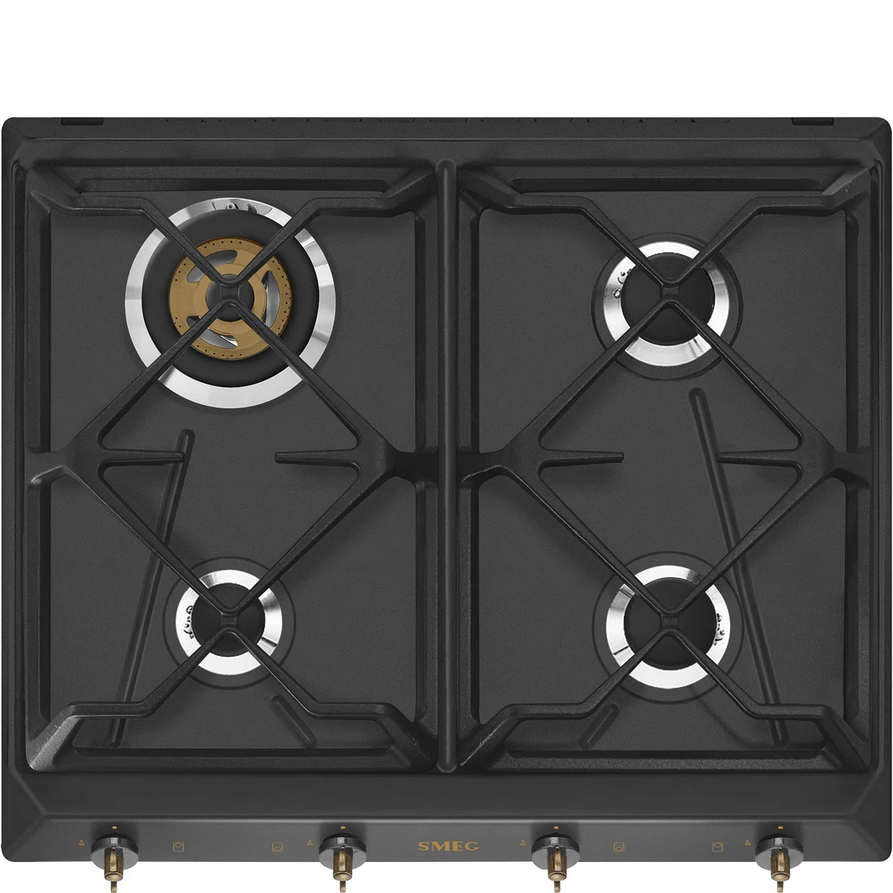 Газ Варочная поверхность 60 cm Колониальный стиль (Coloniale) Эстетика SMEG SRV864AOGH
