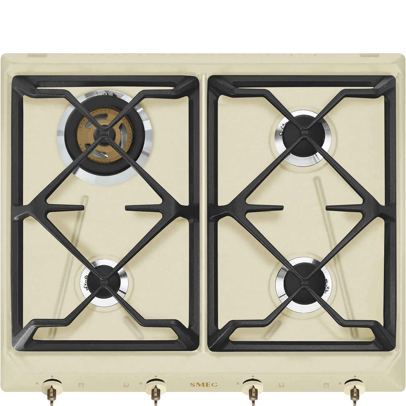 Газ Варочная поверхность 60 cm Колониальный стиль (Coloniale) Эстетика SMEG SRV864POGH